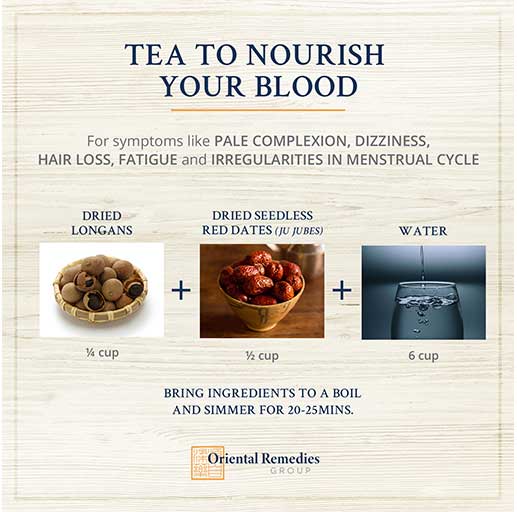 Tea Recipe To Nourish Blood | Oriental Remedies 
