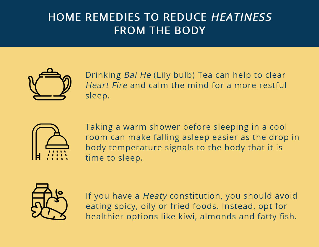 Home remedies to reduce heatiness