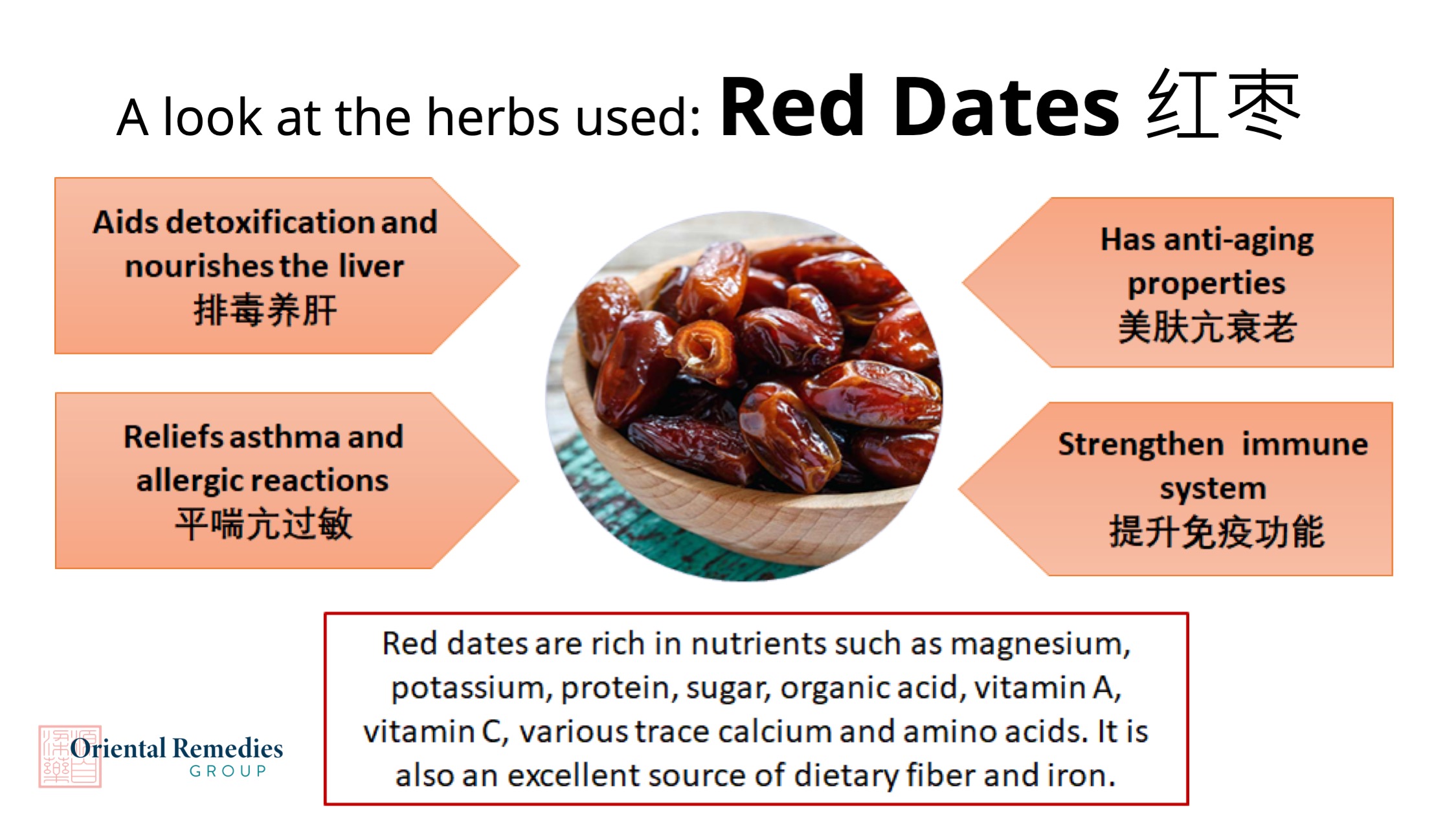 Health benefits of Red Dates in Qi and Blood boosting Pork Rib Soup | Oriental Remedies